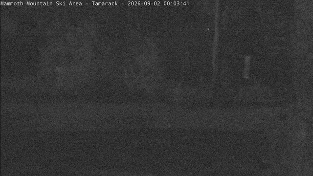 time-lapse frame, Mammoth Tamarack Lodge webcam
