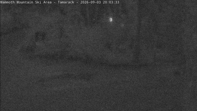 time-lapse frame, Mammoth Tamarack Lodge webcam