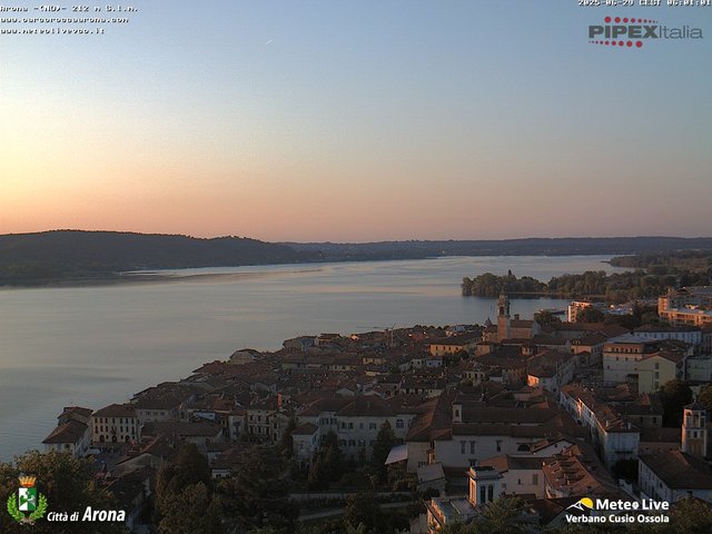 time-lapse frame, Arona webcam