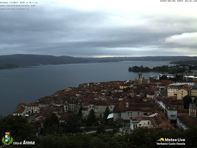 time-lapse frame, Arona webcam