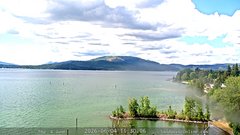 view from Sandpoint Online - Lake Pend Oreille on 2026-06-04