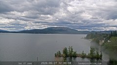 view from Sandpoint Online - Lake Pend Oreille on 2026-06-27