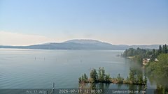 view from Sandpoint Online - Lake Pend Oreille on 2026-07-17