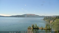 view from Sandpoint Online - Lake Pend Oreille on 2026-07-26