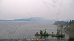 view from Sandpoint Online - Lake Pend Oreille on 2026-08-02