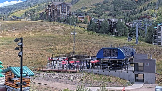 view from Steamboat Gondola on 2026-09-04