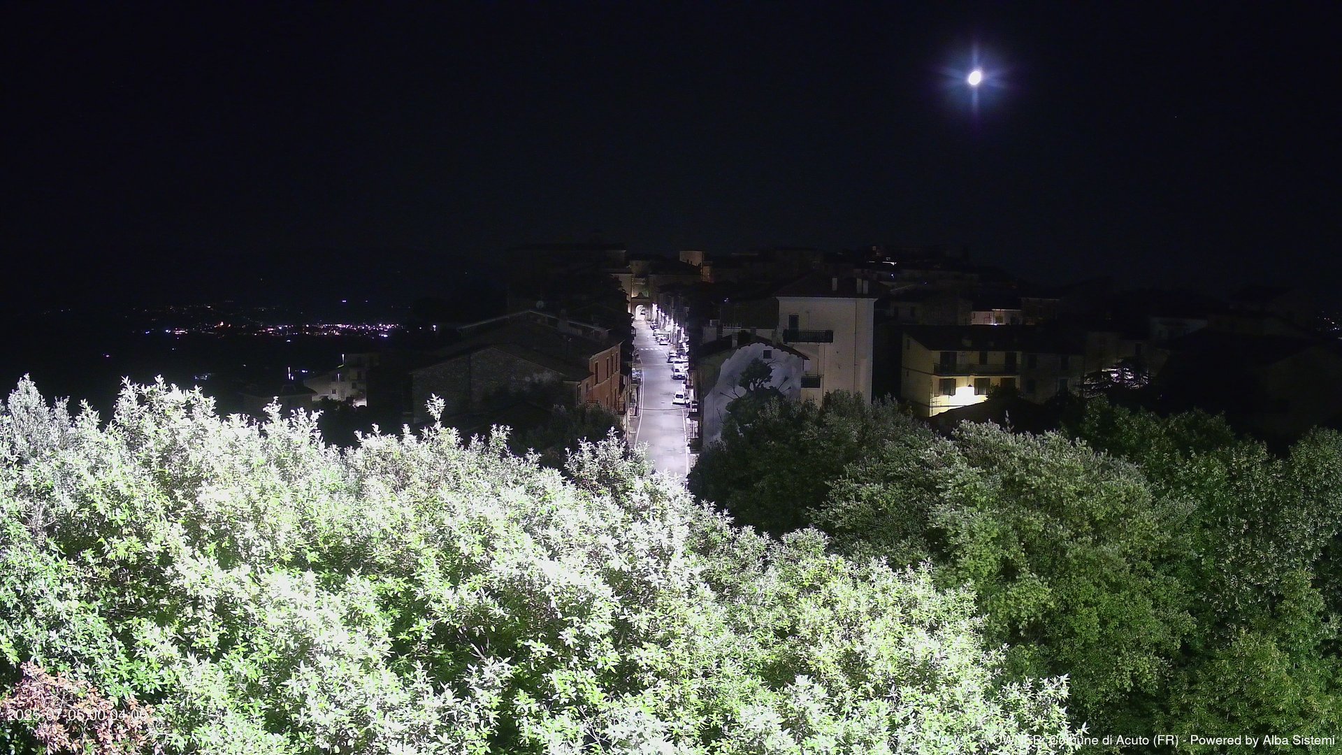 time-lapse frame, ACUTO webcam