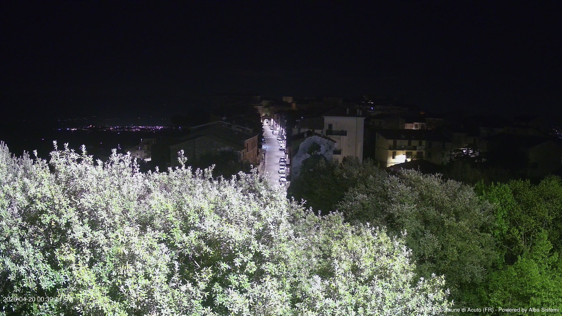 time-lapse frame, ACUTO webcam