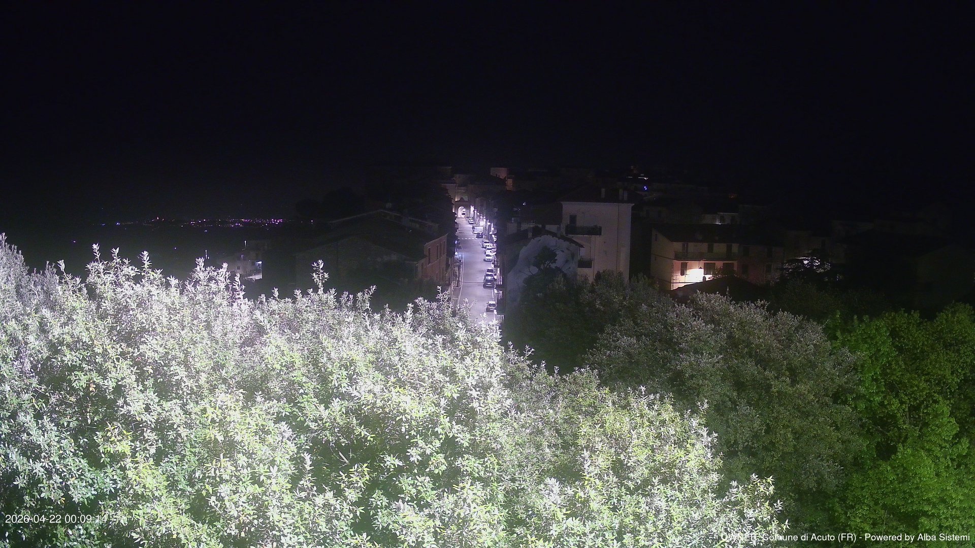 time-lapse frame, ACUTO webcam