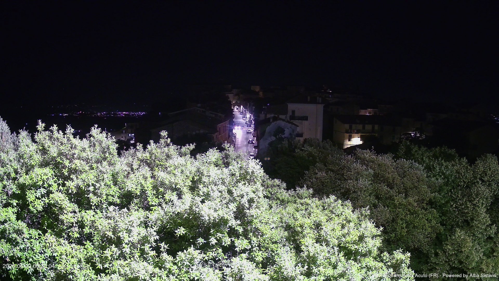 time-lapse frame, ACUTO webcam