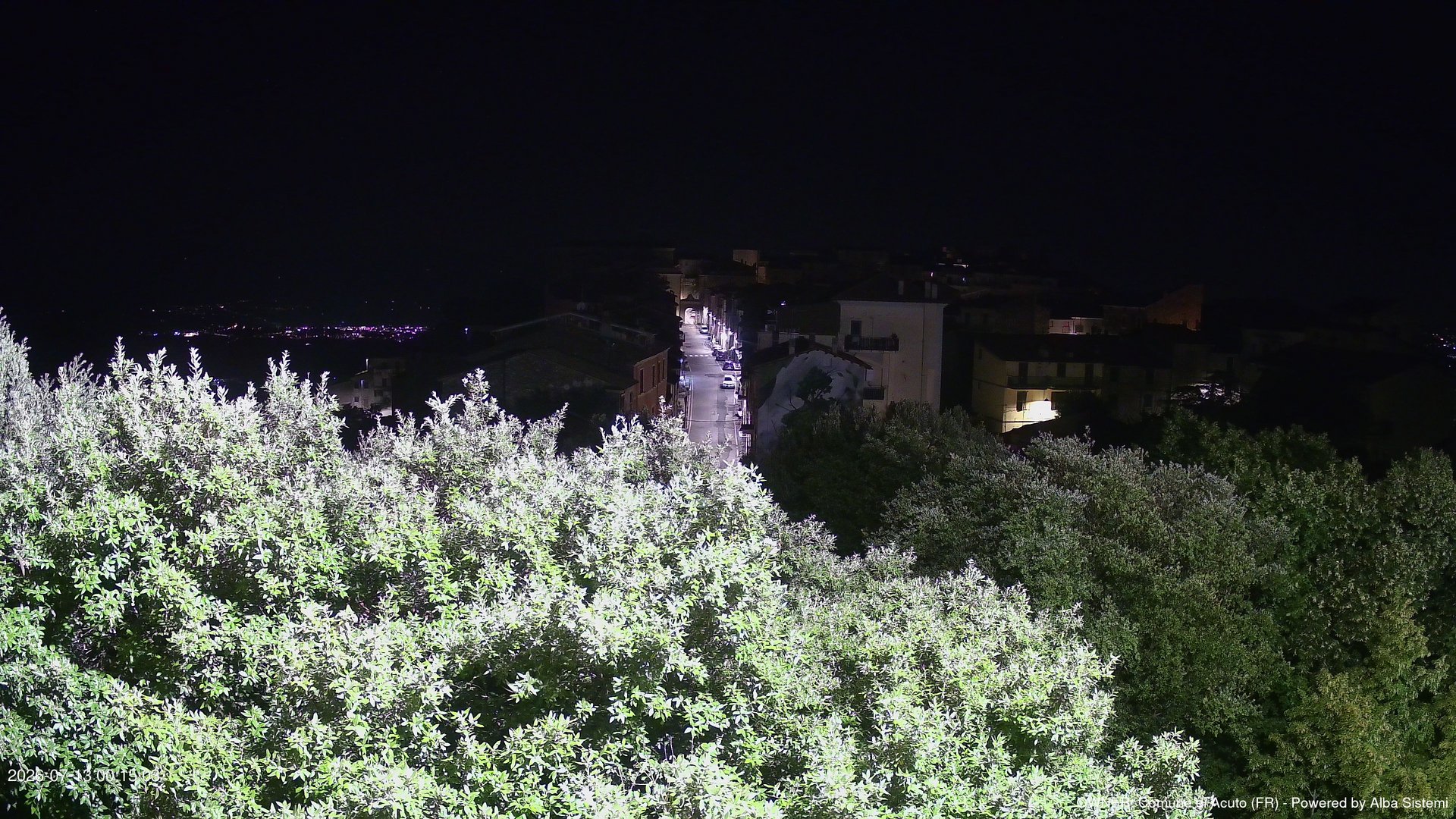 time-lapse frame, ACUTO webcam
