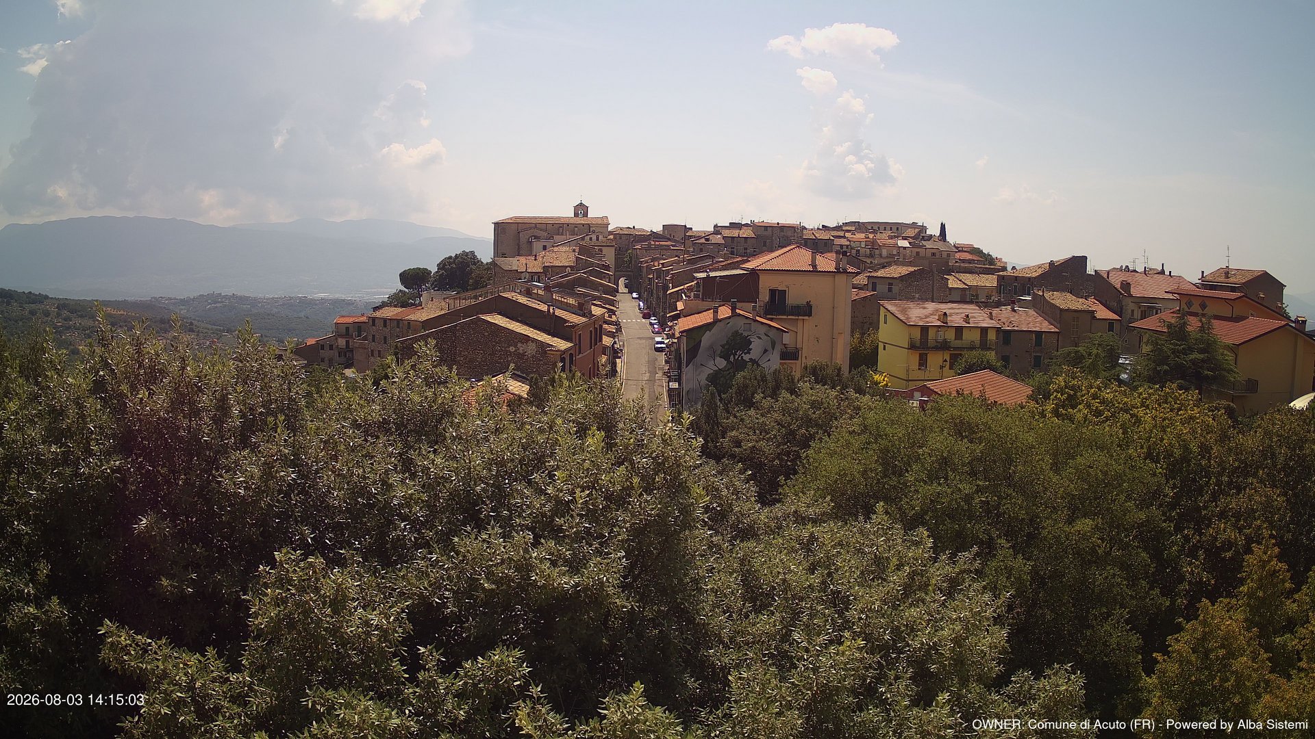 time-lapse frame, ACUTO webcam