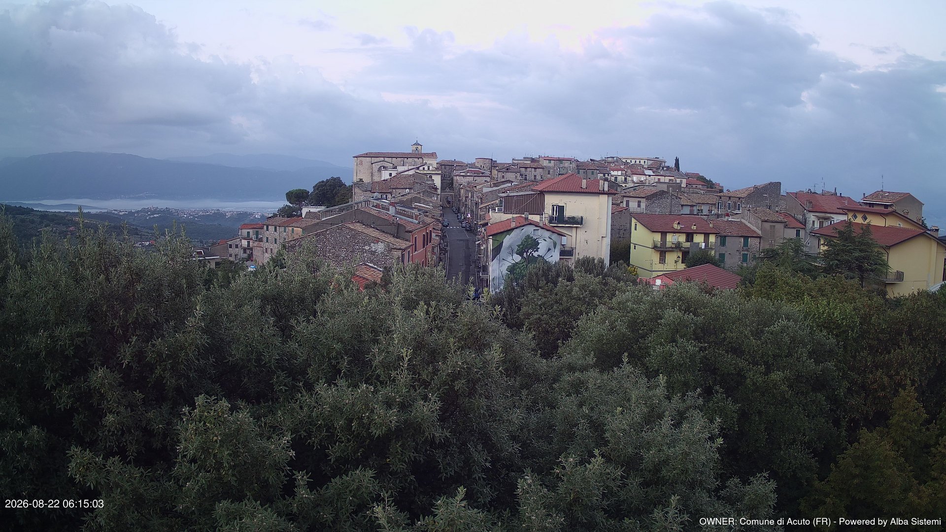 time-lapse frame, ACUTO webcam
