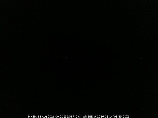 time-lapse frame, MtNorris webcam