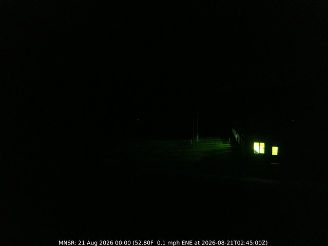 time-lapse frame, MtNorris webcam