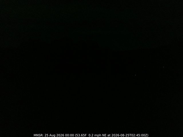 time-lapse frame, MtNorris webcam