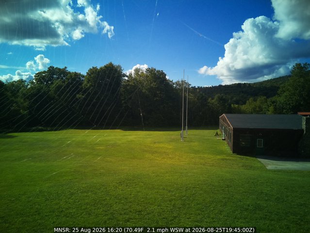 time-lapse frame, MtNorris webcam