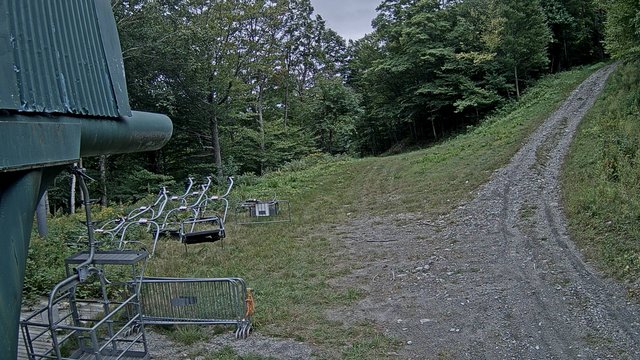 view from Sugarbush Castlerock Lift on 2026-09-02