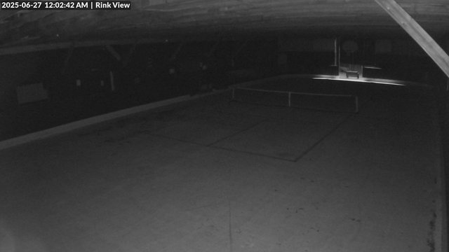 time-lapse frame, Inlet Fern Park Rink webcam
