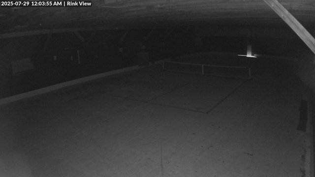 time-lapse frame, Inlet Fern Park Rink webcam