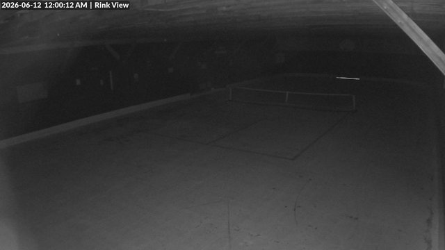 time-lapse frame, Inlet Fern Park Rink webcam