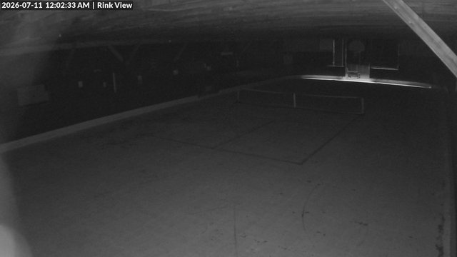 time-lapse frame, Inlet Fern Park Rink webcam