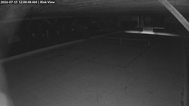 time-lapse frame, Inlet Fern Park Rink webcam