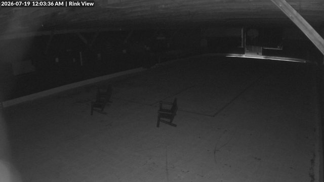 time-lapse frame, Inlet Fern Park Rink webcam