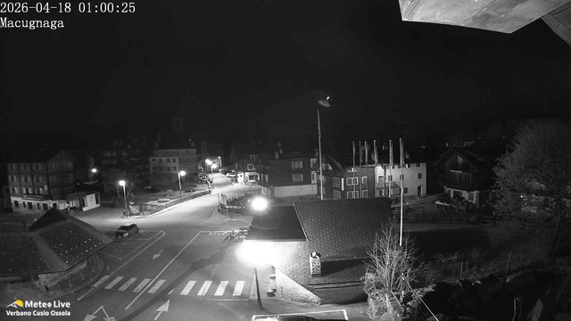 time-lapse frame, Macugnaga webcam