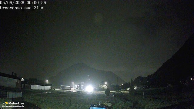time-lapse frame, Ornavasso sud webcam