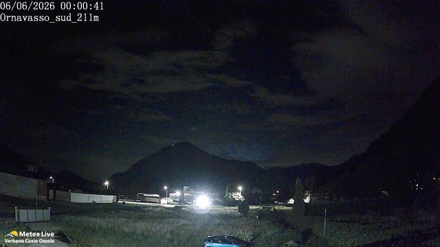 time-lapse frame, Ornavasso sud webcam