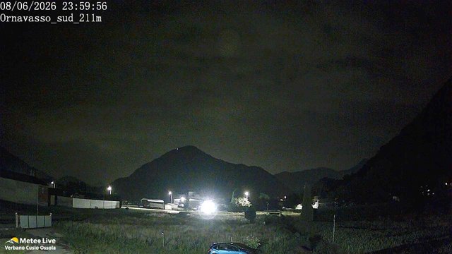 time-lapse frame, Ornavasso sud webcam