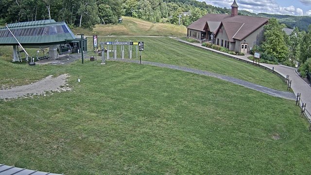 view from Sugarbush Gate House Lift on 2026-08-26