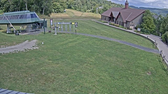 view from Sugarbush Gate House Lift on 2026-08-28