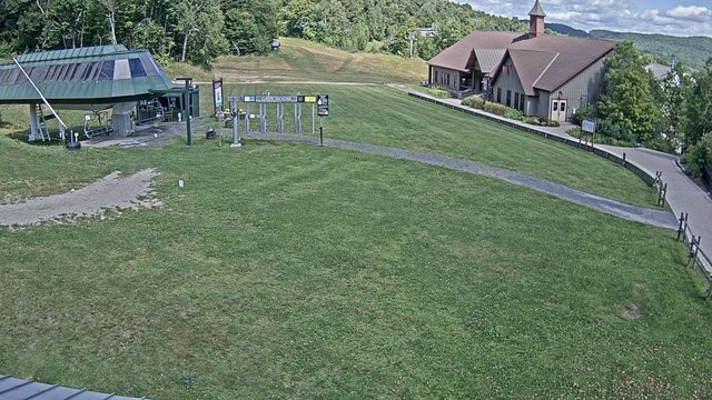 view from Sugarbush Gate House Lift on 2026-08-29