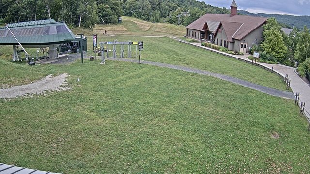 view from Sugarbush Gate House Lift on 2026-08-30