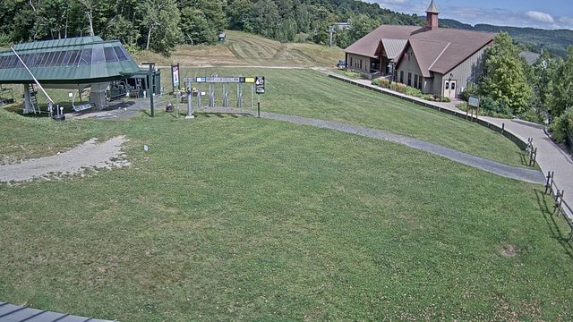view from Sugarbush Gate House Lift on 2026-09-01