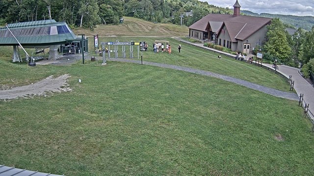 view from Sugarbush Gate House Lift on 2026-09-04