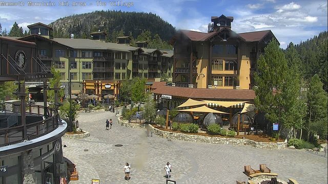 view from Mammoth Village on 2026-08-17