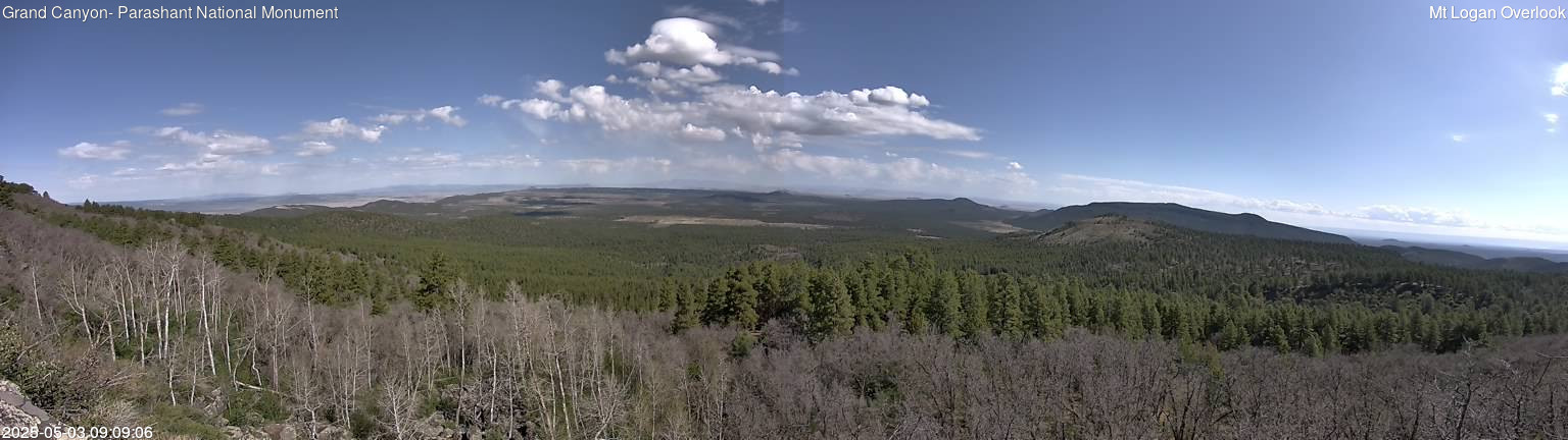time-lapse frame, Mt Logan webcam