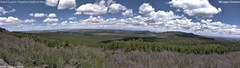 view from Mt Logan on 2025-05-14
