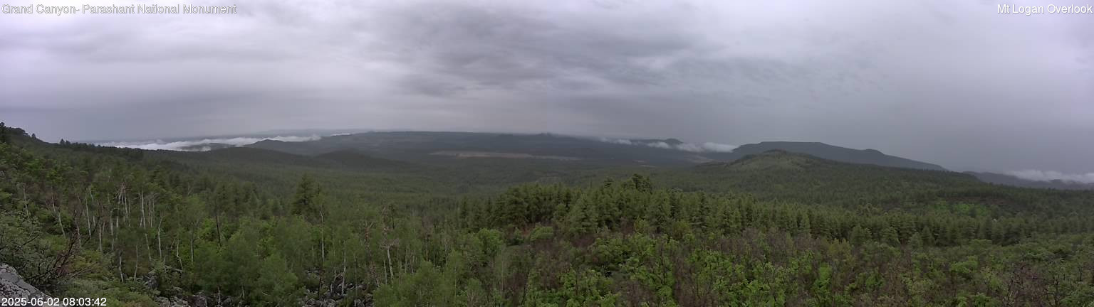 time-lapse frame, Mt Logan webcam