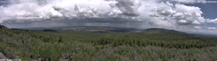 view from Mt Logan on 2025-06-04