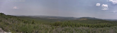view from Mt Logan on 2025-07-13