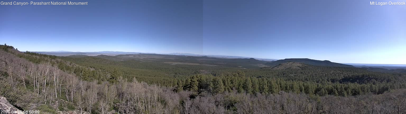 time-lapse frame, Mt Logan webcam