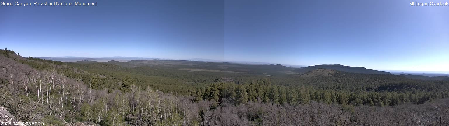 time-lapse frame, Mt Logan webcam