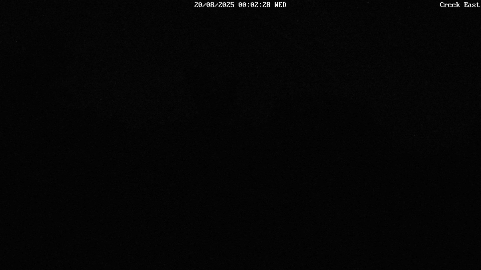 time-lapse frame, CreekCam East webcam