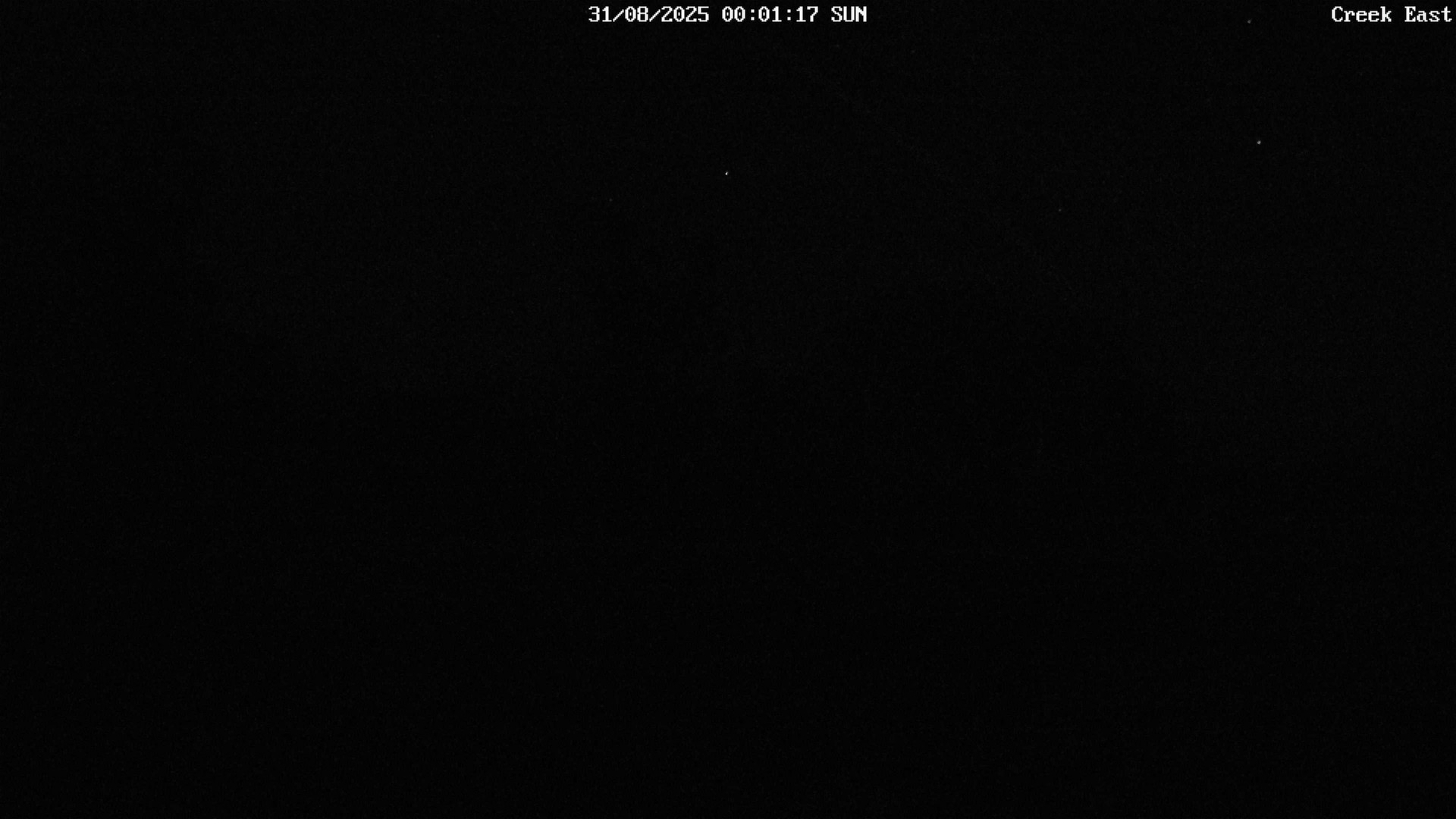 time-lapse frame, CreekCam East webcam