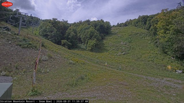 view from Stratton Snow Bowl on 2026-08-31