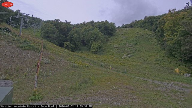 view from Stratton Snow Bowl on 2026-09-02
